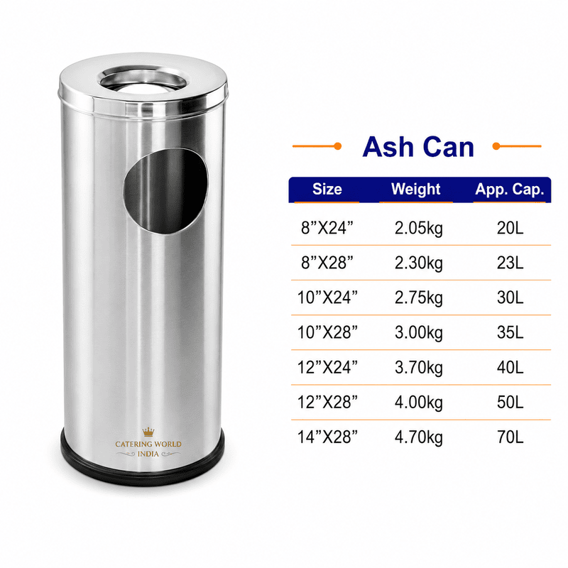 ASH CAN DUSTBIN 10 28