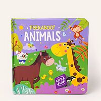 Peek-a-Boo Animals – Interactive Lift-the-Flap Board Book