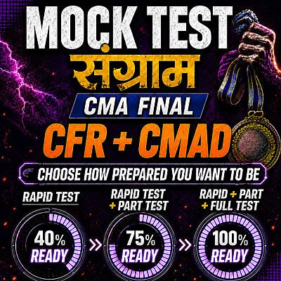 CMA Final CFR + CMAD Combo - Mock Test