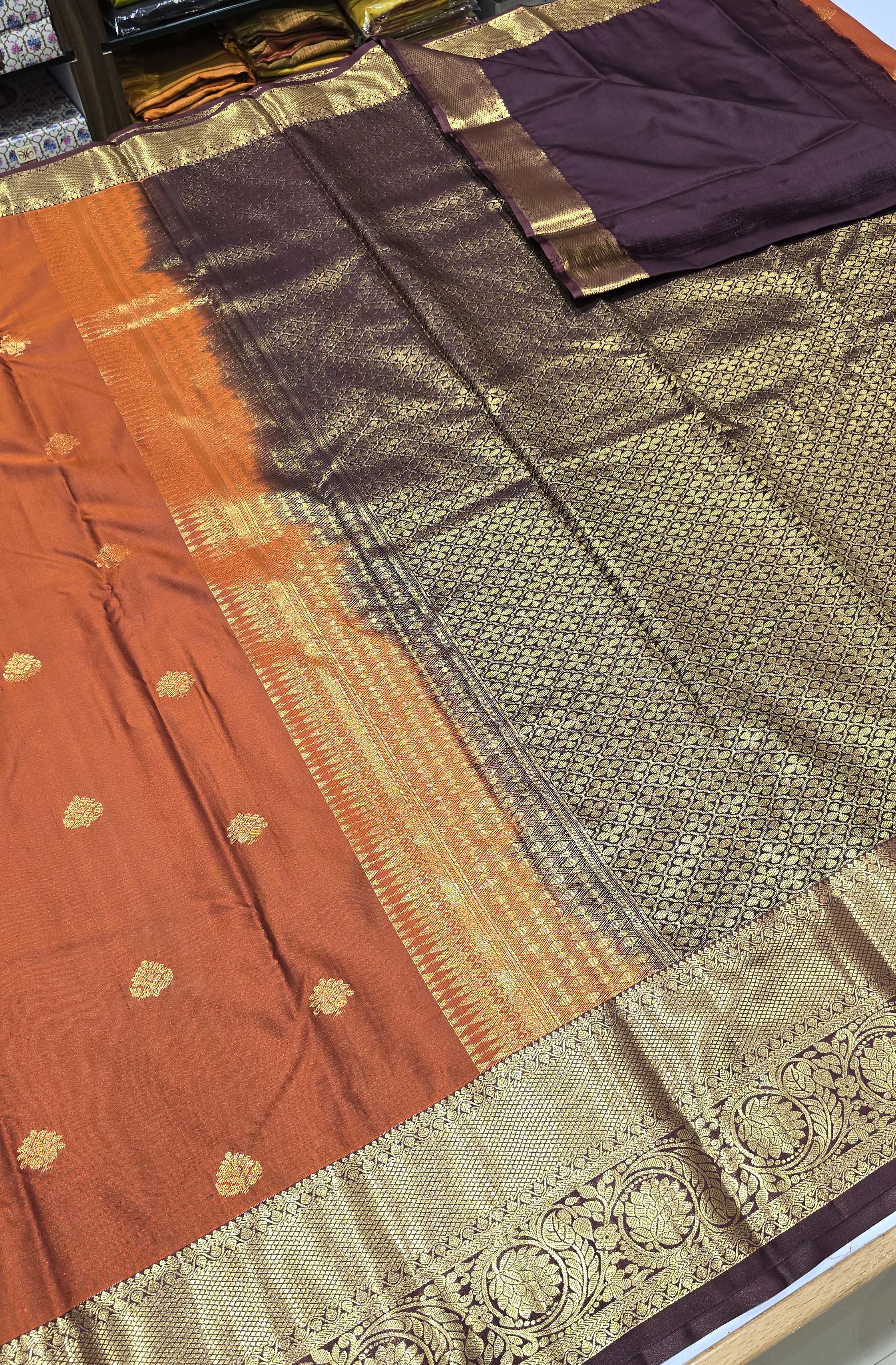 Rust Orange Small Butta