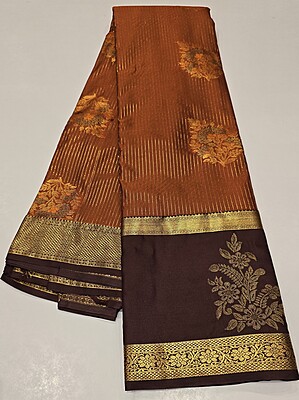 Rust Orange Bentex Border lines