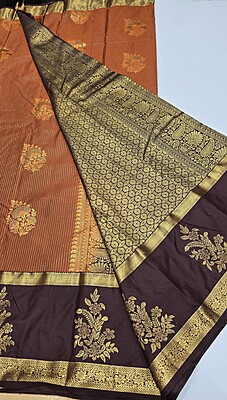 Rust Orange Bentex Border lines