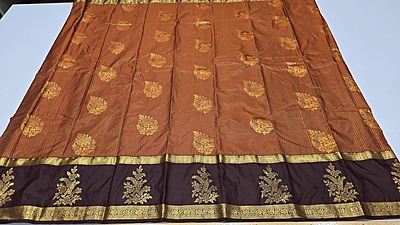 Rust Orange Bentex Border lines