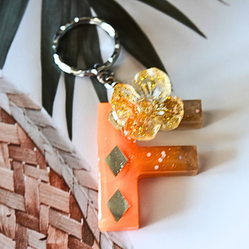 'F'ESPEJO LETTER KEYCHAIN (LKB00036) 'F'ESPEJO LETTER KEYCHAIN (LKB00036)