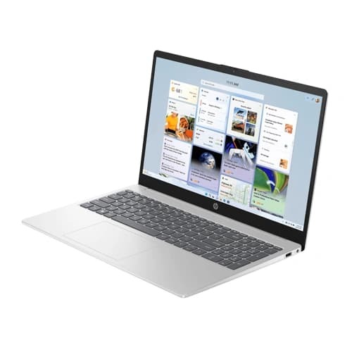 HP 15 Laptop – Intel Core 5-120U | 16GB RAM | 512GB SSD | 15.6″ FHD | Silver
