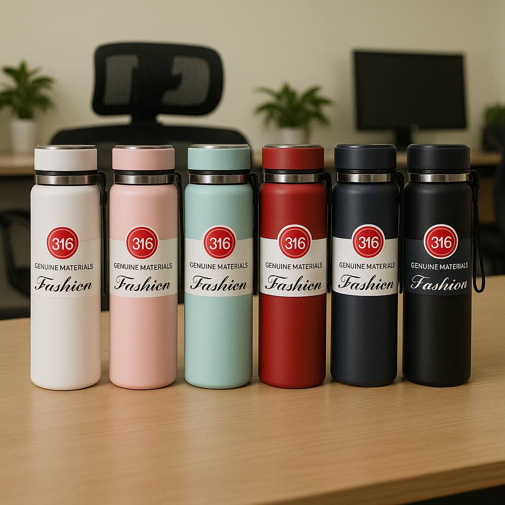 Stainless Steel Electro Pro 1 Litre Hot & Cold Water Bottle