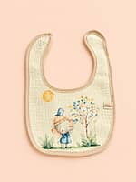 Muslin Cotton Baby Bibs - Pack of 2 - Assorted Designs Muslin Cotton Baby Bibs - Pack of 2 - Assorted Designs