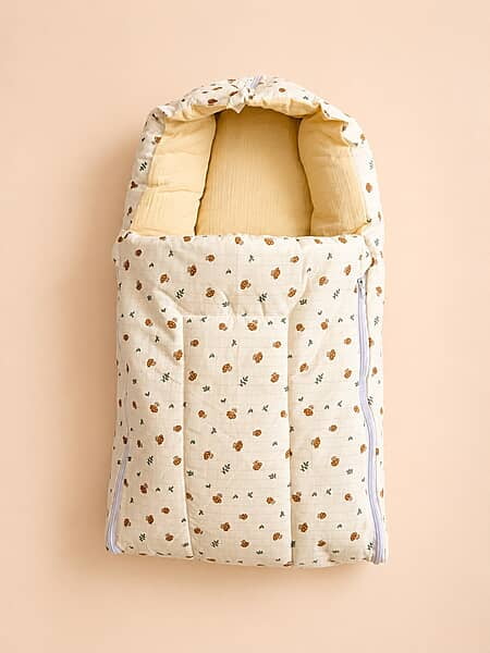 Marudham - Premium Kapok Silk Muslin Carry Nest Bed Marudham - Premium Kapok Silk Muslin Carry Nest Bed