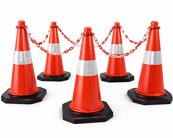 SAFETY CONE CHAIN