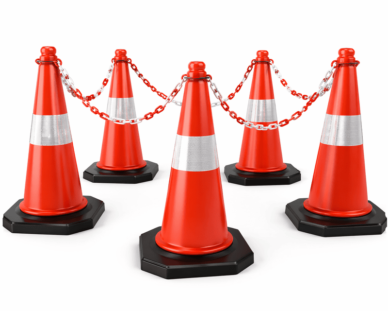 SAFETY CONE CHAIN