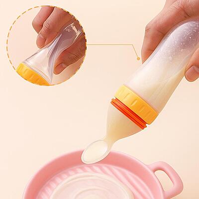 Silicone Squeeze Spoon Feeder