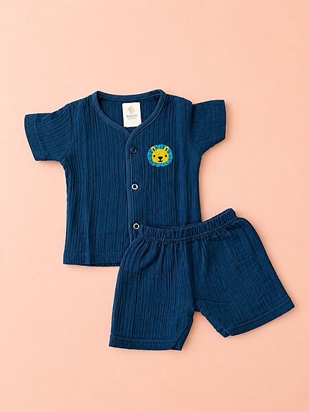 Muslin Co-Ord Set - Little Leo Muslin Co-Ord Set - Little Leo