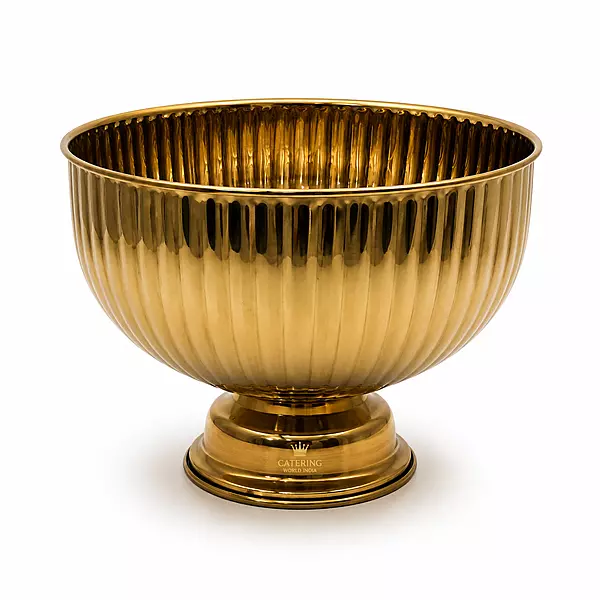 PUNCH BOWL BIG GOLD