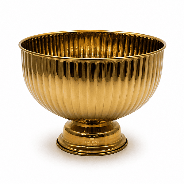 PUNCH BOWL BIG GOLD
