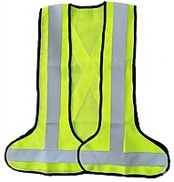 Reflective GREEN Jacket 3 Side Open H