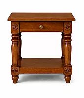 Luis Single Drawer Bedside Table
