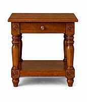 Luis Single Drawer Bedside Table