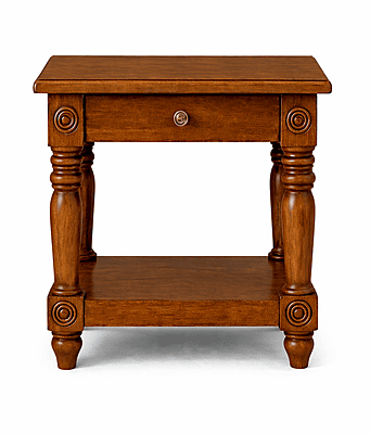 Luis Single Drawer Bedside Table