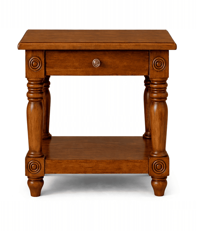 Luis Single Drawer Bedside Table