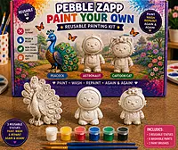 Reusable Big Peacock & Cartoon Favourites DIY Painting Kit