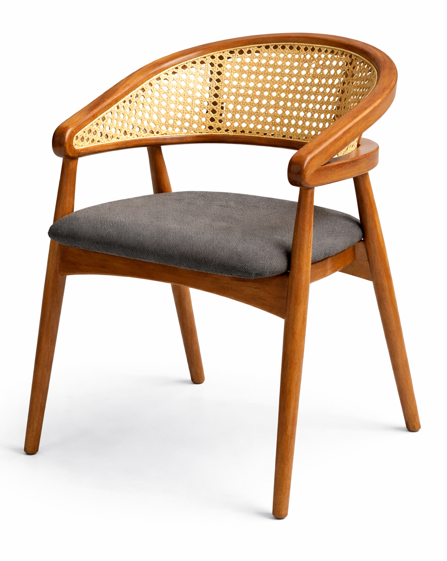 Leah Cane Back Dining Chair