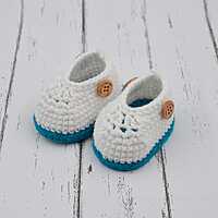 Teal Baby Booties with Double-Layer Sole – Soft & Comfortable Infant Shoes