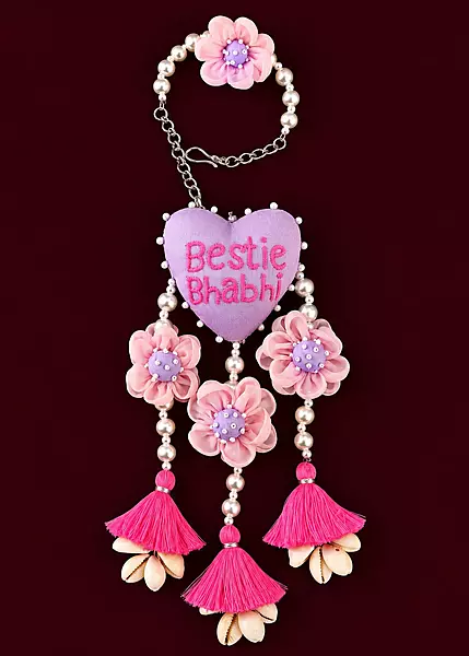 Bestie Bhabhi Designer Lumba Rakhi