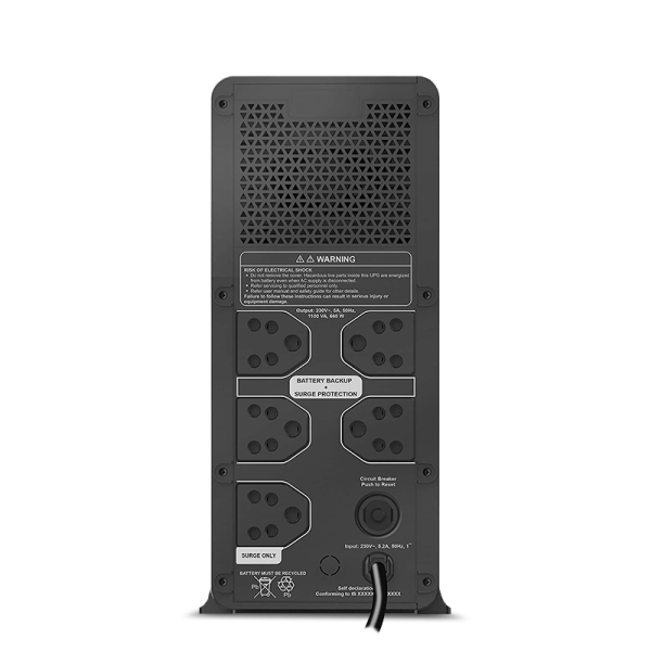 APC BACK-UPS Power Backup 1100VA / 660W BX1100C-IN