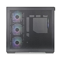 Thermaltake View 380 TG ARGB Mid Tower Case – 360mm Radiator | 4 Pre-Installed Fans | Black