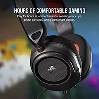 Corsair HS35 v2 Carbon Gaming Headset – 50mm Driver | Over-Ear | 3.5mm | Stereo