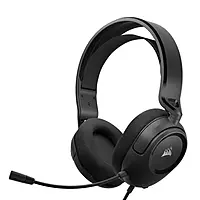 Corsair HS35 v2 Carbon Gaming Headset – 50mm Driver | Over-Ear | 3.5mm | Stereo
