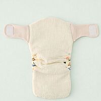 6-Layer Muslin Reusable Tape Diapers – Pack of 3 (Assorted Designs)