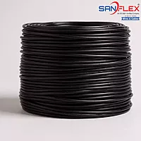 25mm² Solar DC Cable (Black) Tinned Copper | 1.5kV PV Cable [Sanflex]