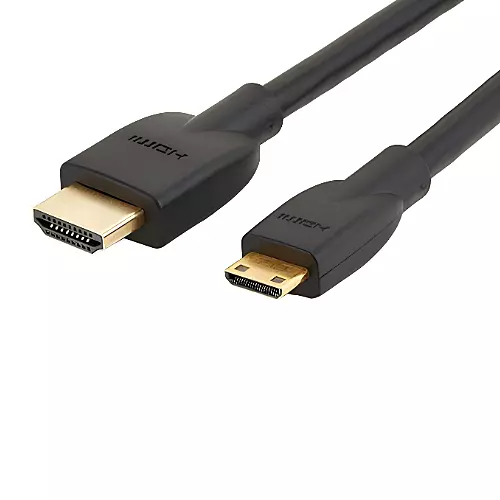 HDMI (Type A) to Mini HDMI Cable ,Compatible For Monitor, Tablet, Laptop, Television, Projector, HDTV, DSLR, Camera