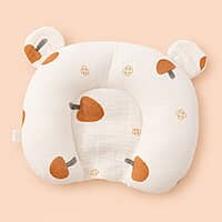 Muslin Bear Baby Pillow - Assorted Designs