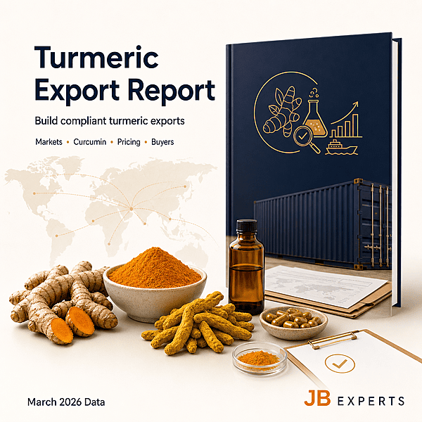 Turmeric & Turmeric Products — Export Product Analysis Report