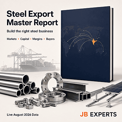 Steel & Allied Activities Export Business Master Report — 4-Model Analysis | JB Experts