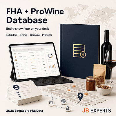 Food & Hospitality Asia + ProWine Singapore 2026 Exhibitor Database
