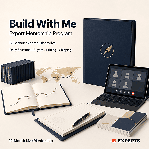 Build With Me – Export Business Mentorship Program
