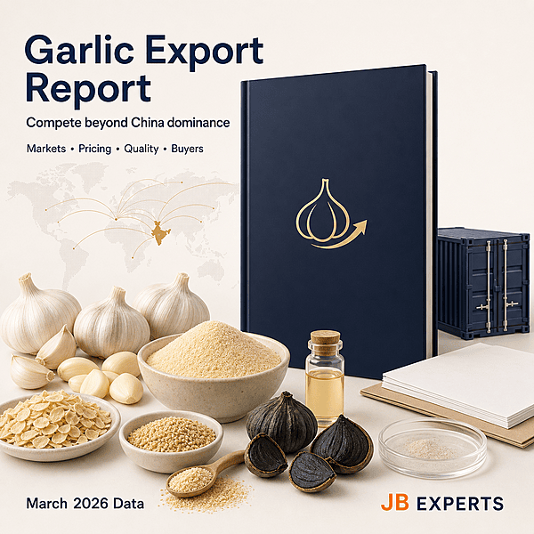 Garlic Powder & Garlic Products — Export Product Analysis Report Garlic Powder & Garlic Products — Export Product Analysis Report