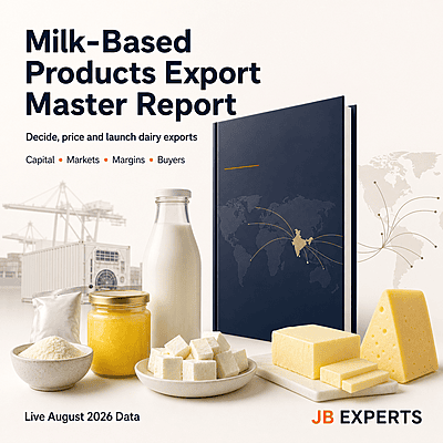 Milk-Based Products Export Business Master Report
