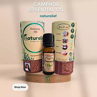 Camphor Essential Oil – Purifying, Soothing & Energizing