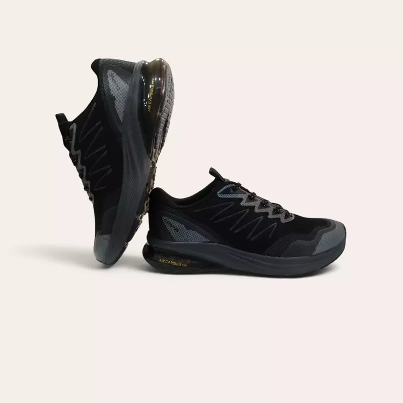 Campus Begin Black/D. Grey - Men's Sports Shoes