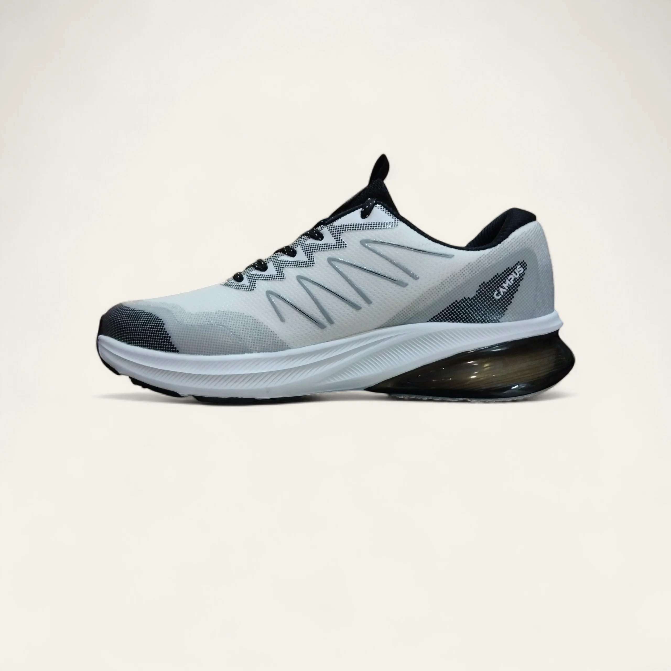 Campus Begin White/Black - Men's Sports Shoes