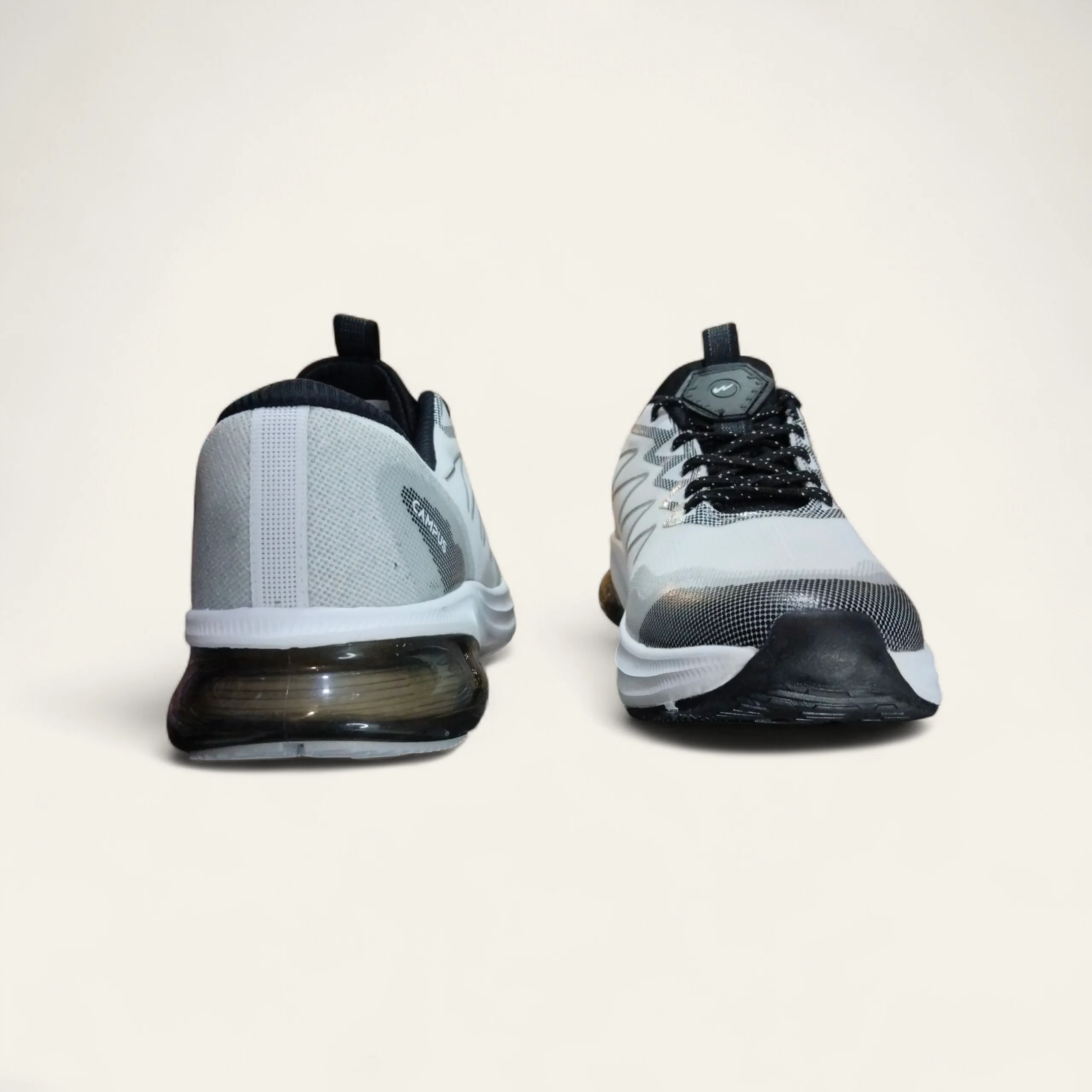 Campus Begin White/Black - Men's Sports Shoes