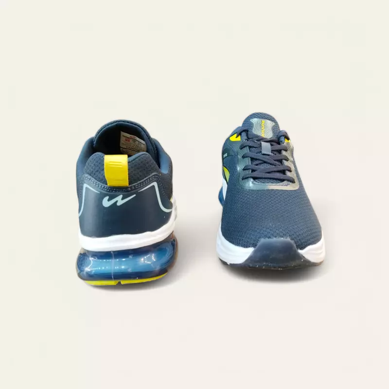 Campus Bonus Navy/Lemon - Men's Running Shoes