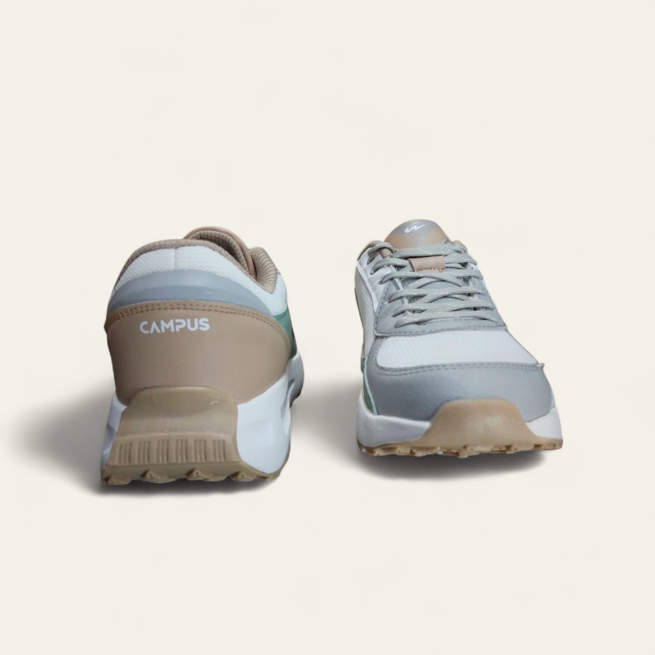 Campus Cable White/L.Grey - Men's Sports Shoes