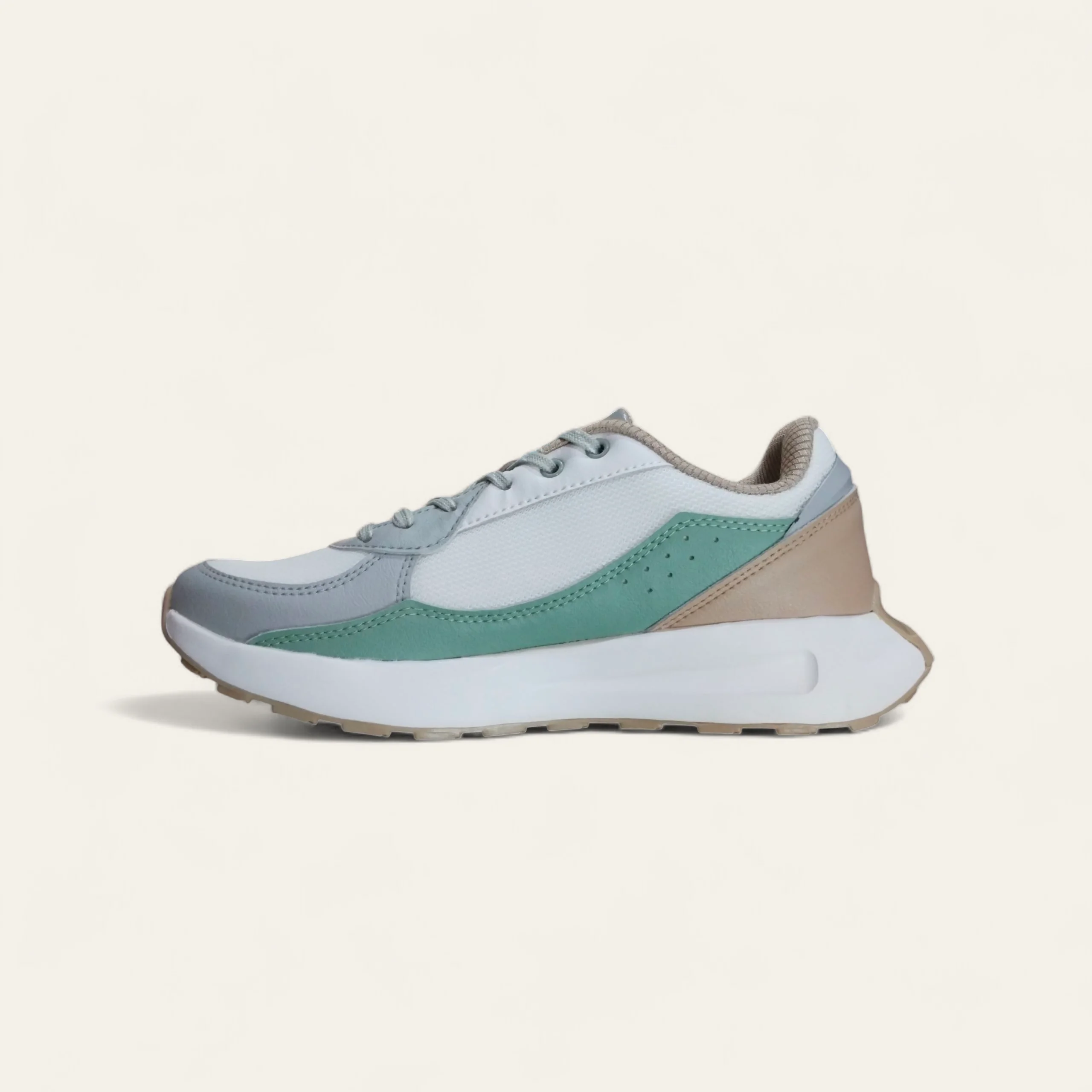 Campus Cable White/L.Grey - Men's Sports Shoes