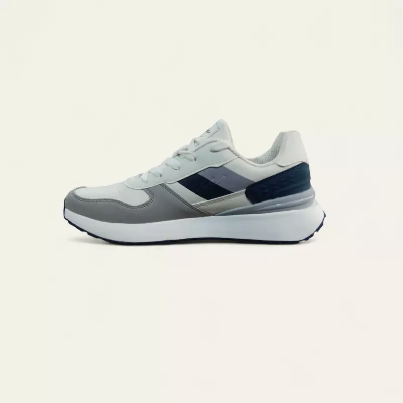 Campus Cardo White/Blue - Men's Sneakers
