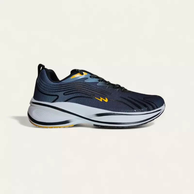 Campus Collab Black/D.Grey - Men's Running Shoes